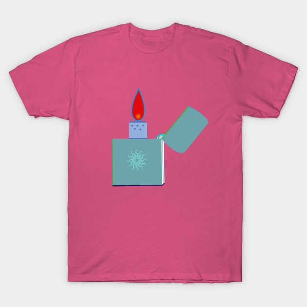 lighter and flame T-Shirt by momomoma
